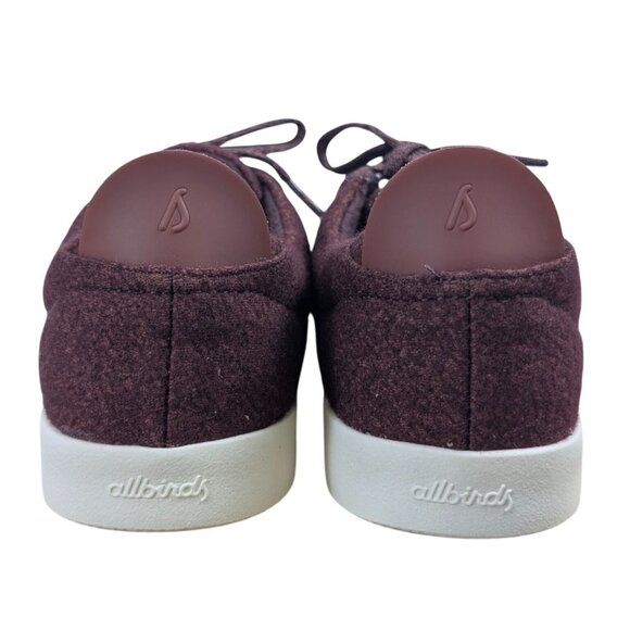 Allbirds Mens Wool Piper Hazy Burgundy Mens 8 Sneakers Sustainable Casual Shoe - Picture 3 of 9
